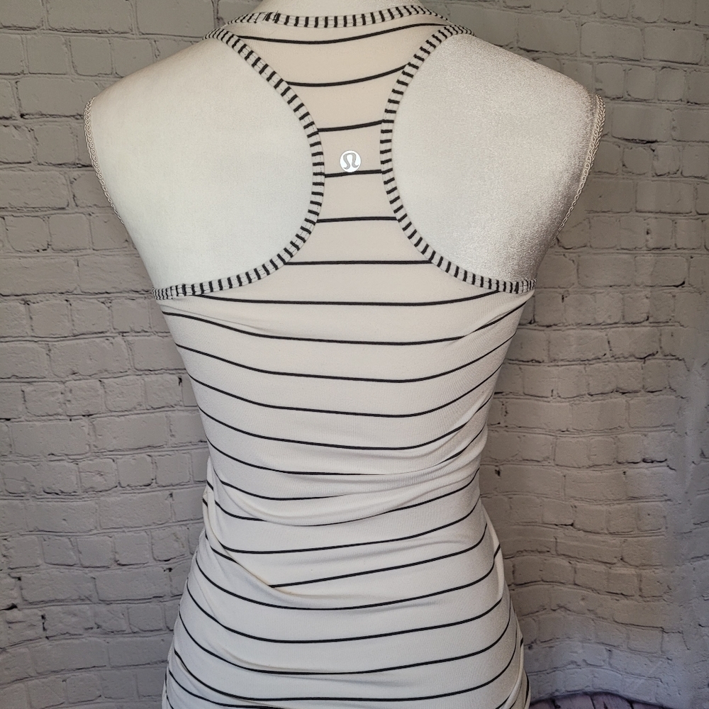 Lululemon Striped Racerback Tank